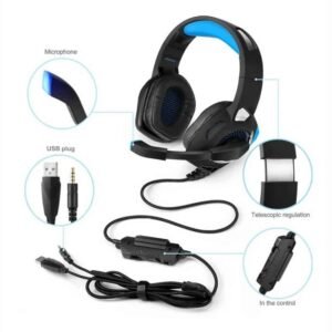 Audífonos Gamer KOTION EACH G6300 – PC, PS4, XBOX ONE